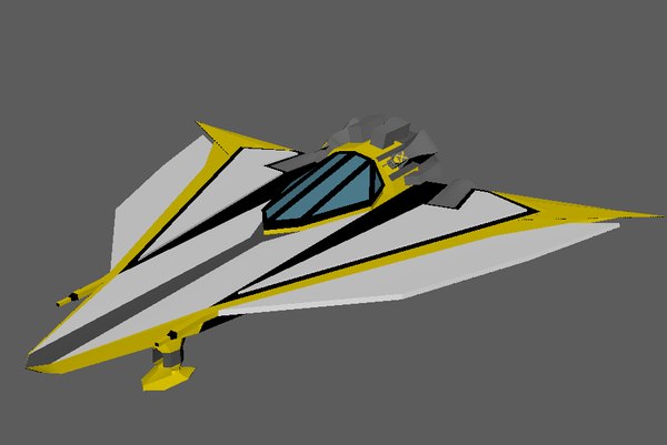 Spaceship 3D model - TurboSquid 1248932