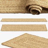 SAFAVIEH Dina Coastal Jute Rug Runner
