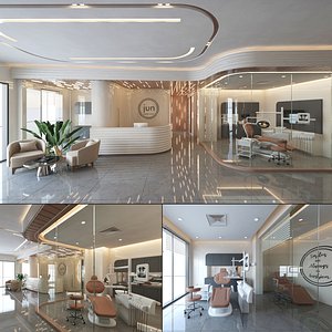 Modern Dental Clinic Interior 3D model