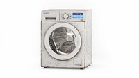 worn out low poly washing machine