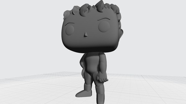 Funko Pop DIY Custom Boy for 3D Print only 3D model