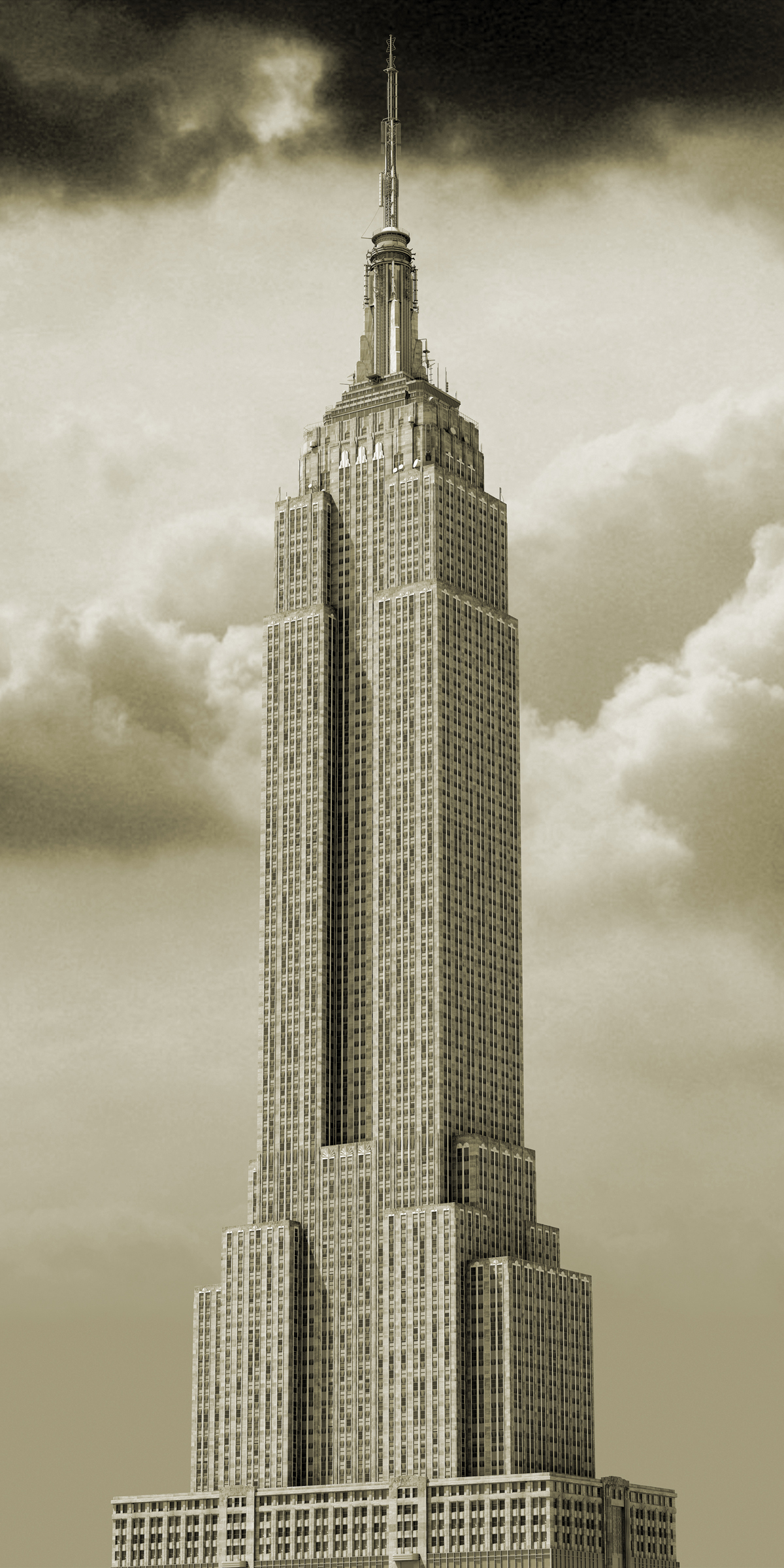 3d model empire state building