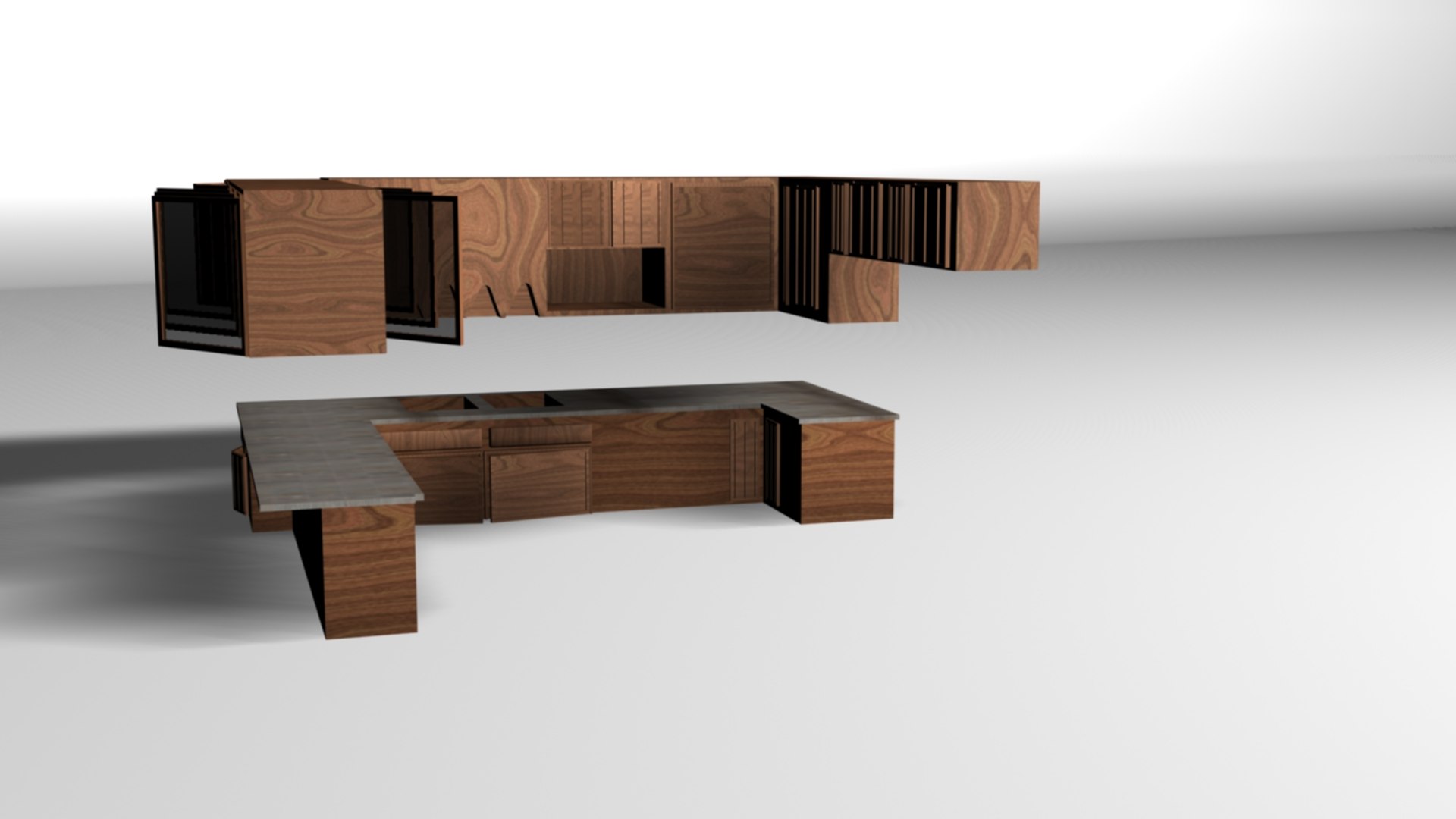 3d Model Cabinets