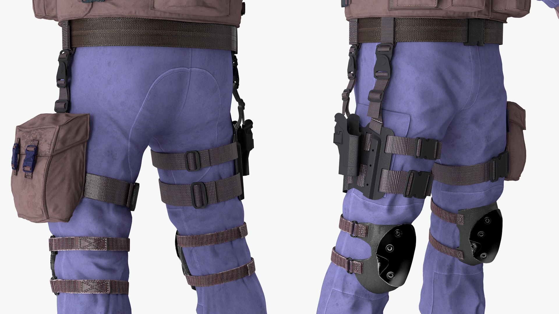 Swat Officer Rigged For Maya 3D Model - TurboSquid 2209158
