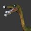 3d compsognathus compy model