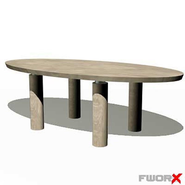 3d model table