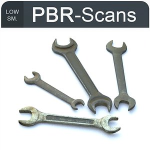 115 wrenchs sm 3D model