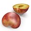 Plum Half 2 3D Model