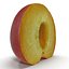 Plum Half 2 3D Model