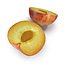 Plum Half 2 3D Model