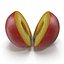 Plum Half 2 3D Model