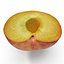 Plum Half 2 3D Model