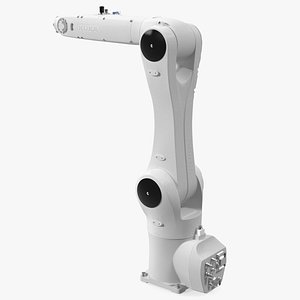 Robot Arm Kuka R1100 White 3D model