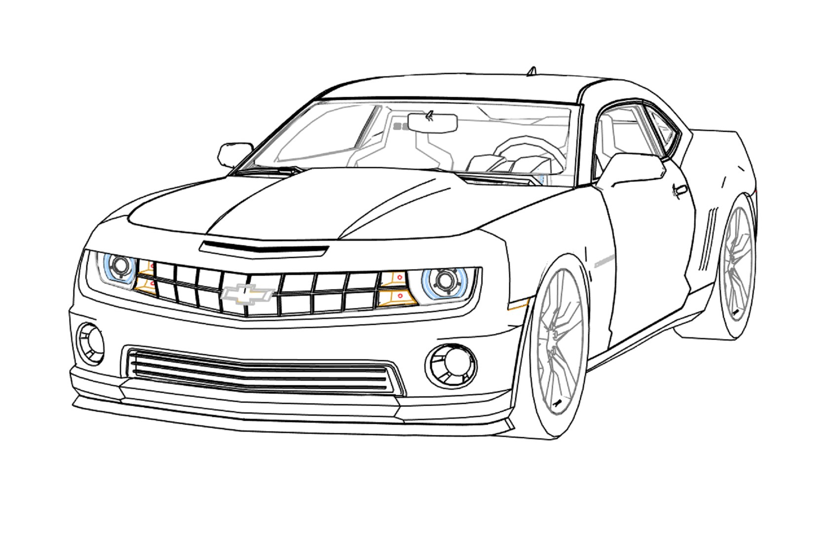 3D Chevrolet Camaro SS 2011 - TurboSquid 1716123