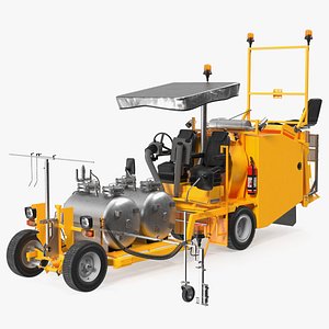 3D Automatic Road Marking Machine