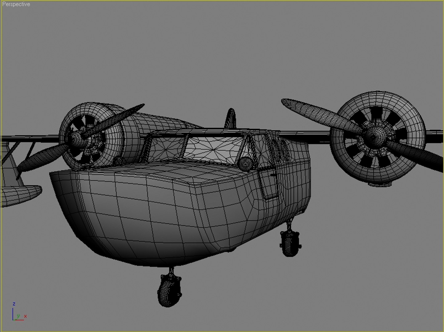 3d Model Conwing L-16 Sea Duck
