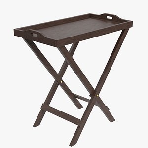 Foldable Breakfast Tray Table model