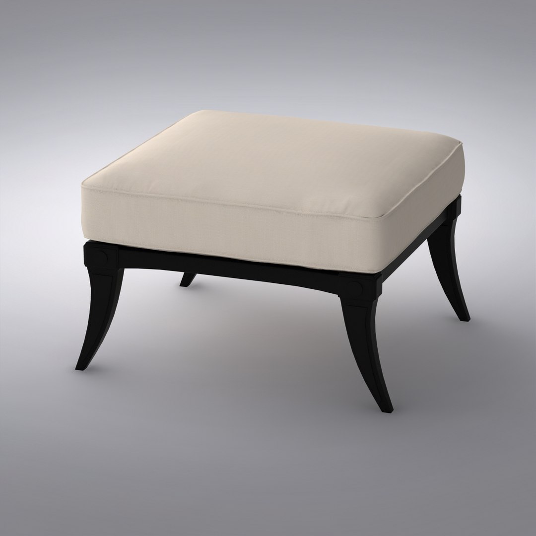 maya restoration hardware ottoman