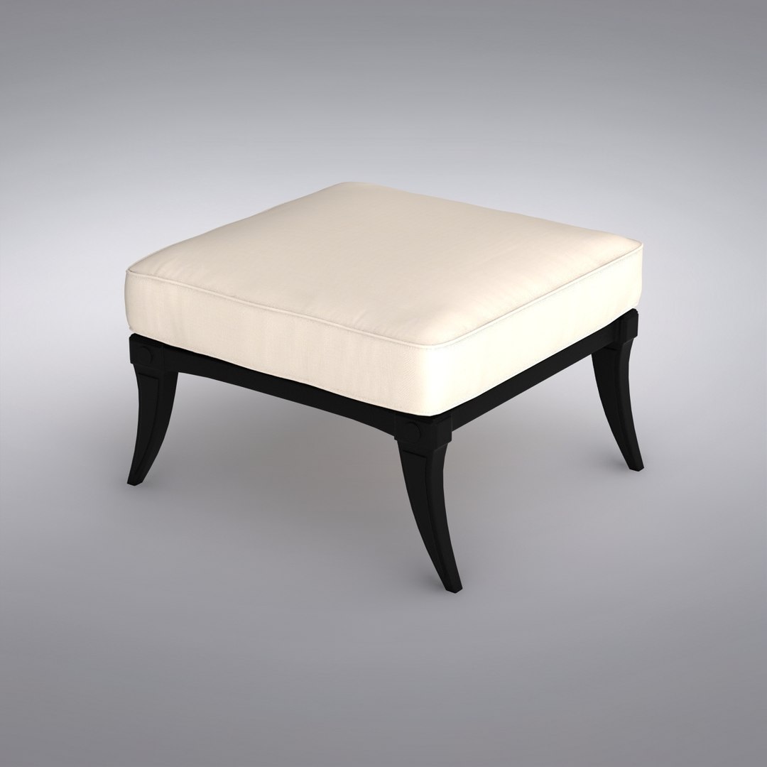 maya restoration hardware ottoman