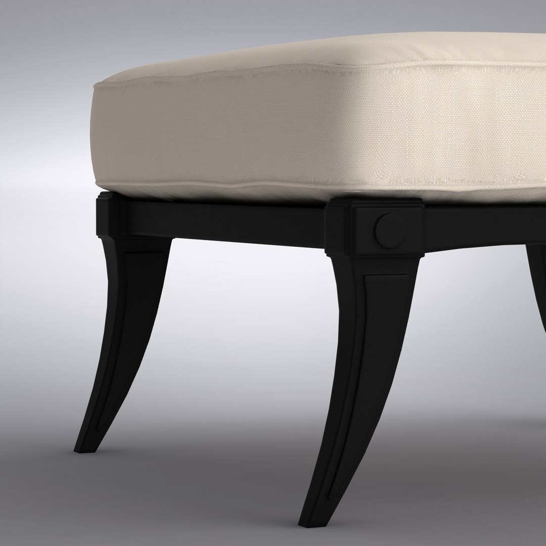 maya restoration hardware ottoman