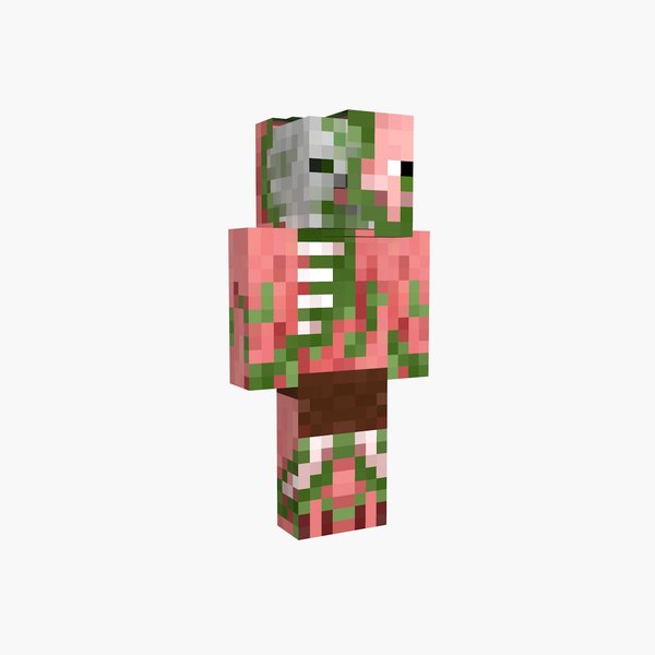 Boneco Personagem Do Jogo Minecraft Porco