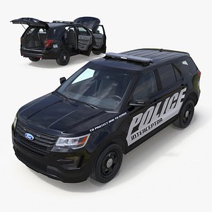 Ford Police Interceptor Unit Rigged
