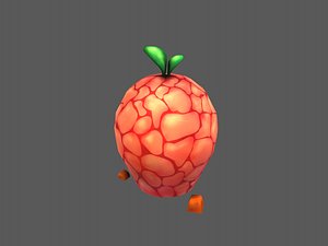 pinapple alien 3D