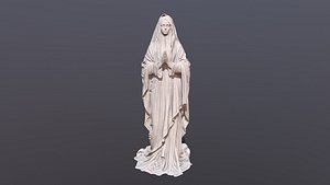 Print Statue  Woman Statue model