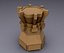 Ancient Pedestal Statue Sculpture Base 3D model