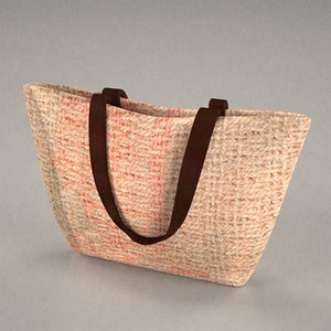 handbag purse 3d model