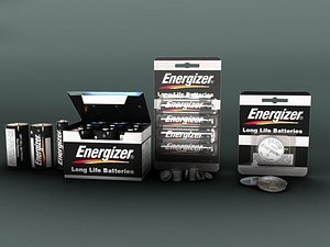 battery 3d max