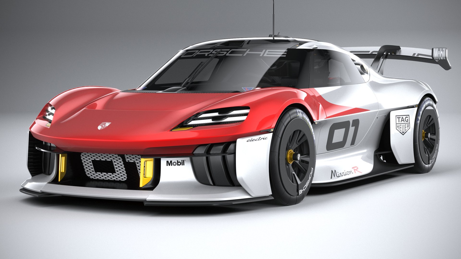 Porsche Mission R 2021 3D - TurboSquid 1811007