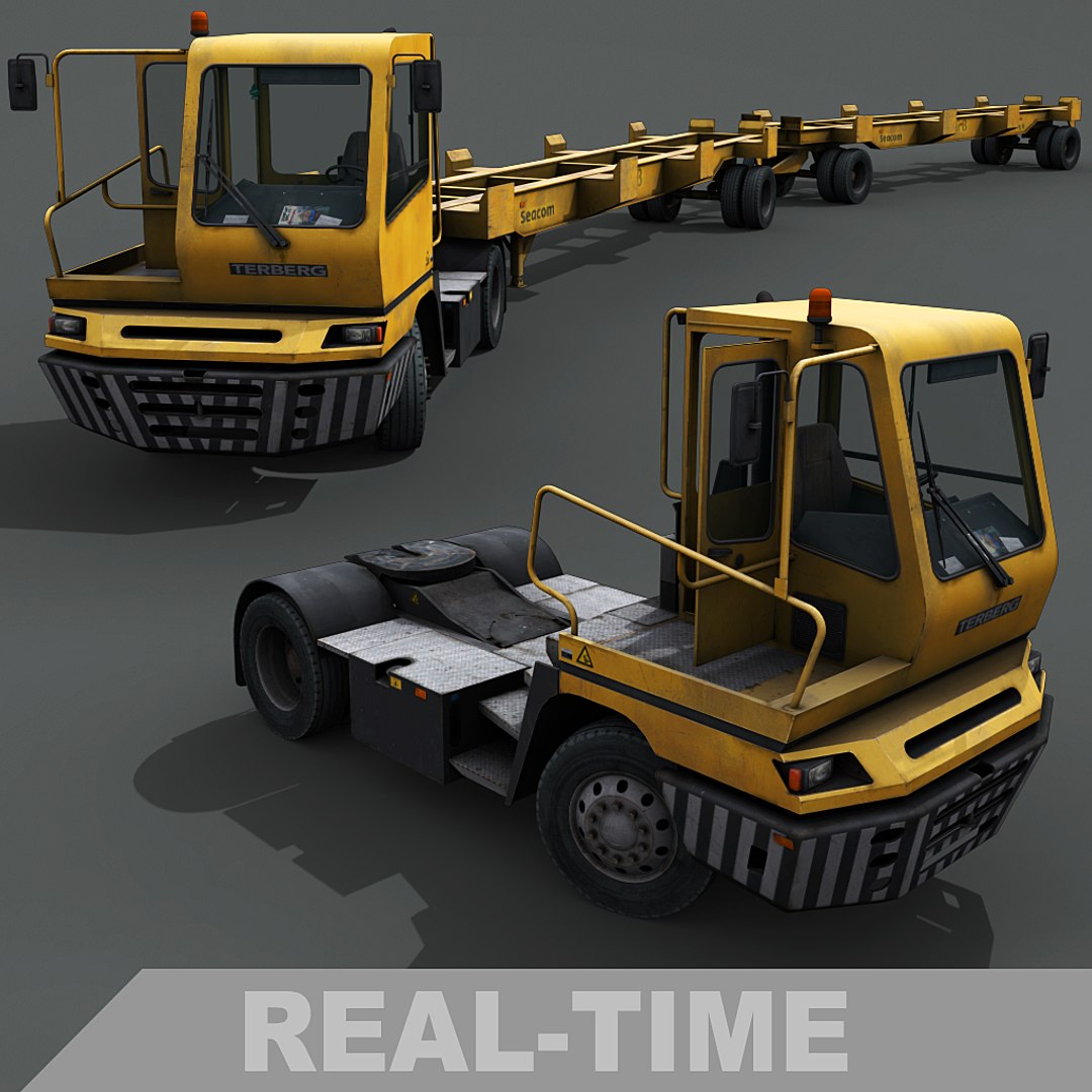 Yard Tractor 3D - TurboSquid 1165963