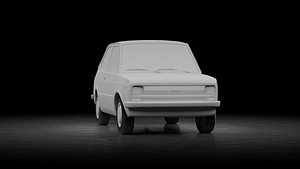 Fiat 133 1977 3D model