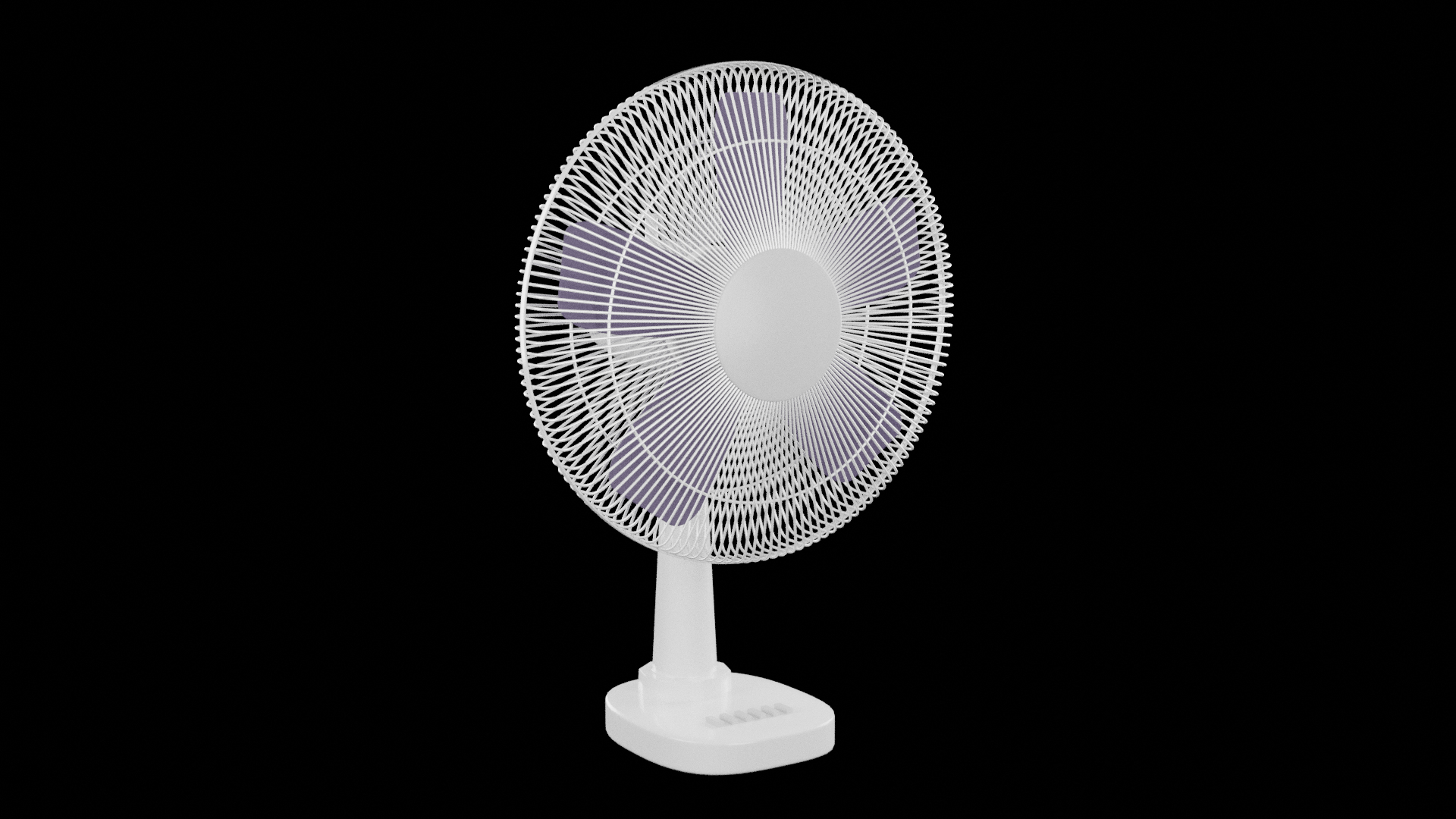 Table Fan Animated 3D Model 3D Model - TurboSquid 2248267