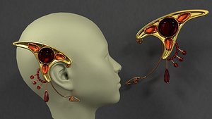 3D model Ear cuffs