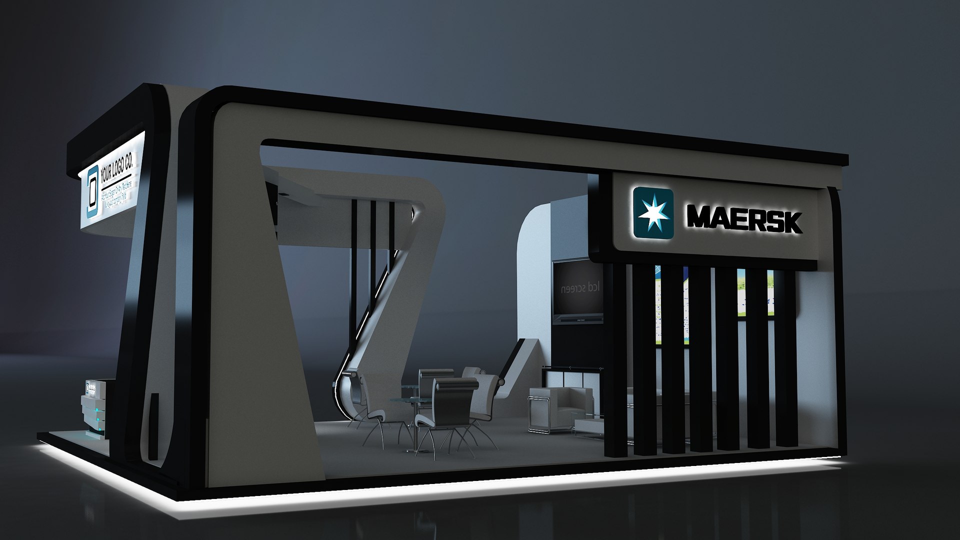 3D Booth Exhibition Stand a671a model https://p.turbosquid.com/ts-thumb/24/FKdR59/4f/09/jpg/1743537880/1920x1080/fit_q87/63c1c306707f17cbbd54964be075147bd934fa3c/09.jpg
