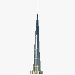 3d burj khalifa