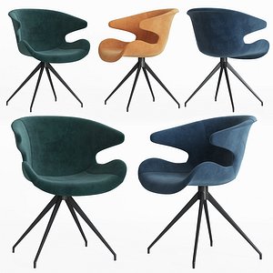 3D mia dining armchair zuiver