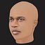 Low Poly AAP Ferg Rapper Head