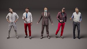 New Collection of people x 5 model