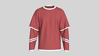 Men Stride Double Sleeve Sweatshirt