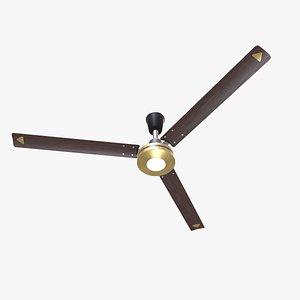 Ceiling Fan Low-poly PBR 3D