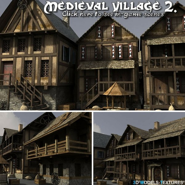 Village 3D Models for Download | TurboSquid
