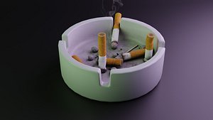 ashtray 3D