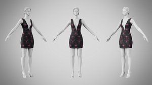 Dress 34 Light Burst Static