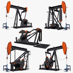 3D pumpjack pump jack