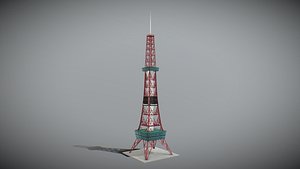 Sapporo TV Tower 3D model