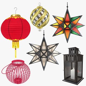 lantern chinese star model