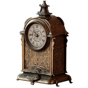 3D model Vintage Clock